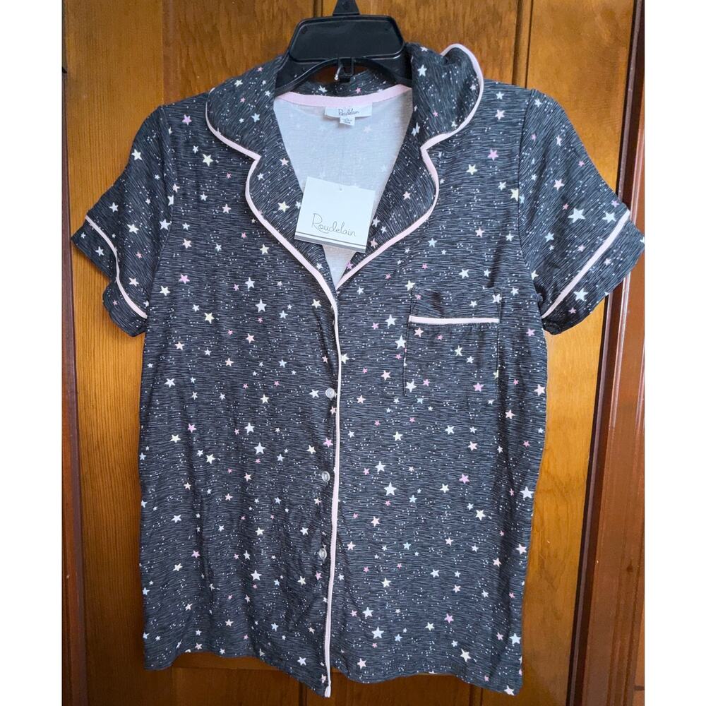 NWT Roudelain Stars Pajama Short Set Size S